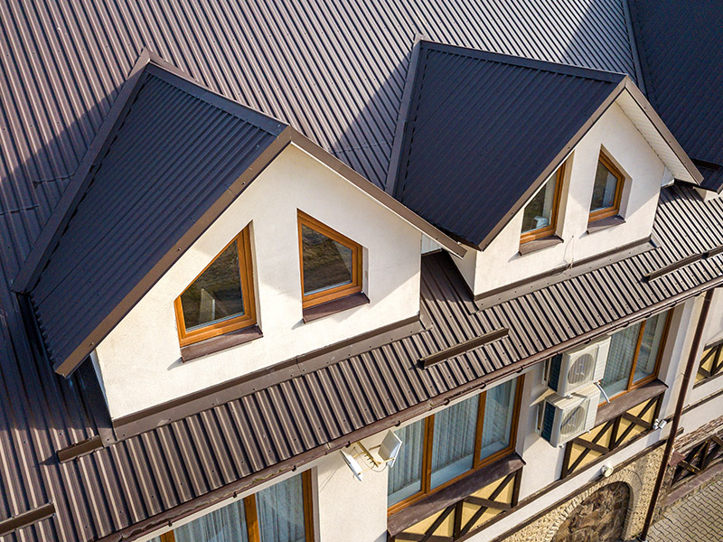 Commercial TPO membrane installation